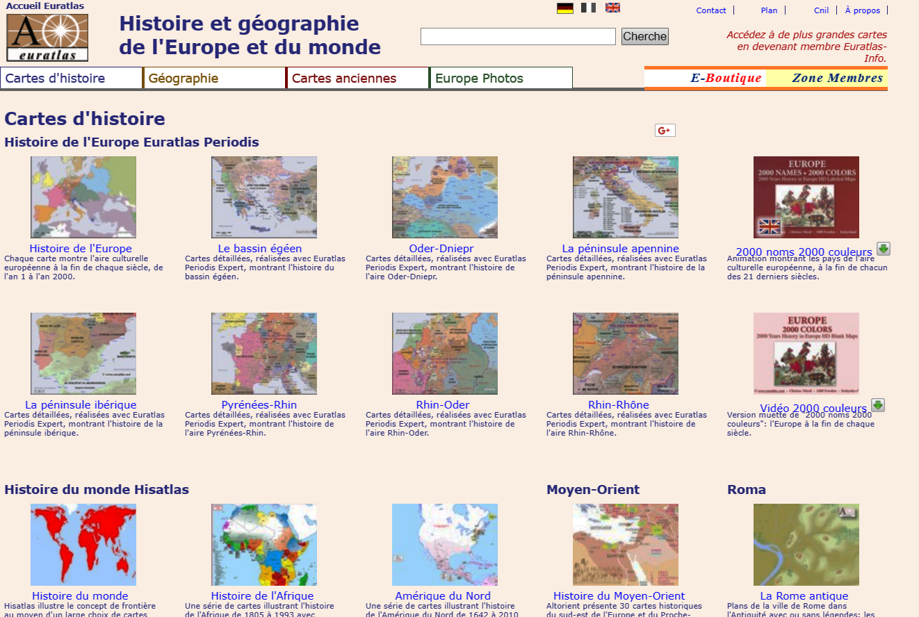 Скриншот сайта euratlas.com - Нажмите для увеличения etomesto.ru